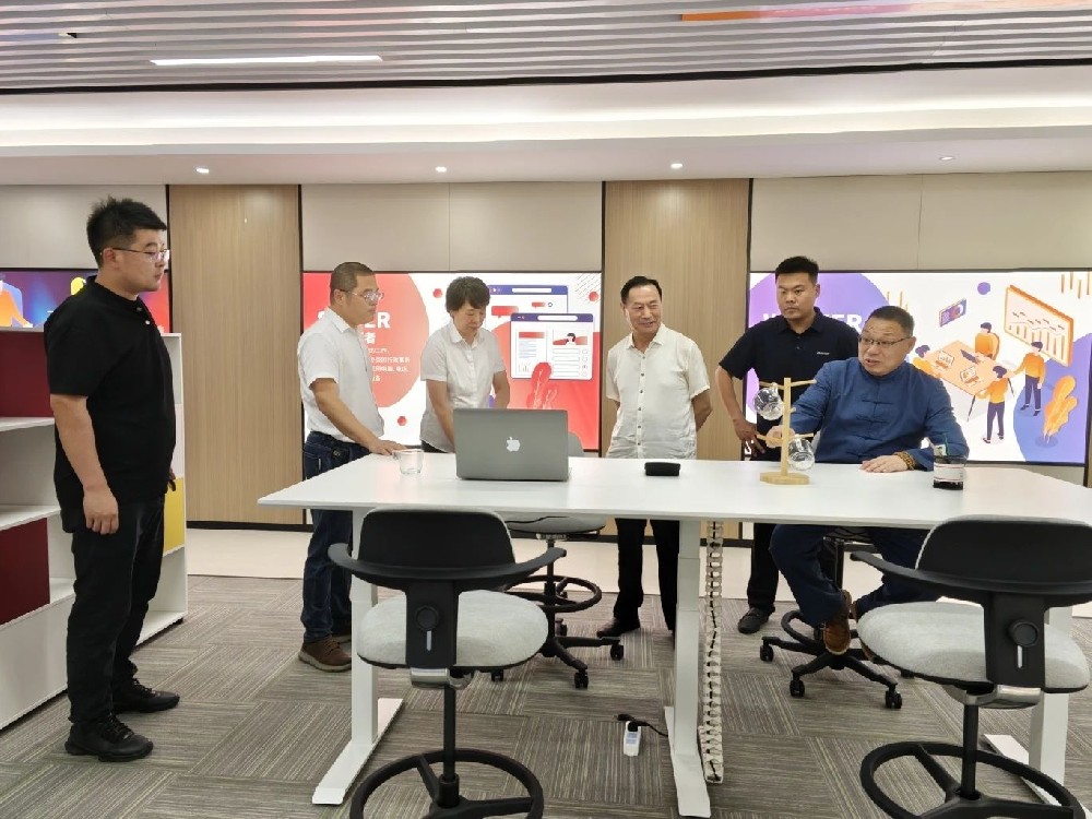 新泰市政协副主席李斌一行莅临我司考察指导